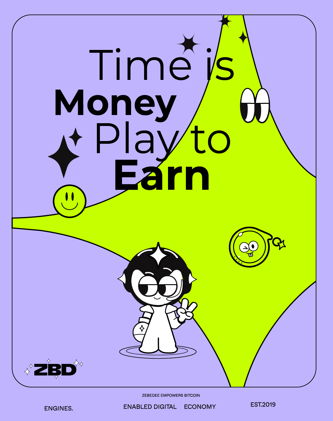 Time is Money — Play to Earn poster